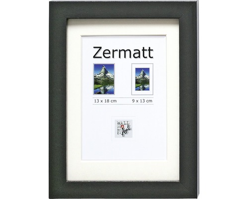 THE WALL Fotolijst hout Zermatt grijs 13x18 cm