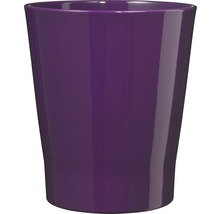 Paarse bloempot