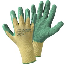 LEIPOLD + DÖHLE Werkhandschoen latex Green Grip groen-geel maat 8-thumb-0