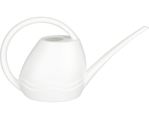 Witte gieter met lange tuit