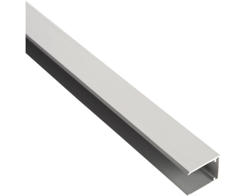GUTTA Aluminium U-profiel voor 16 mm kanaalplaat, 3000 mm Aluminium kabelgoot