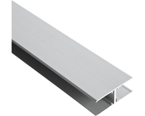 GUTTA Aluminium H-profiel voor 16 mm kanaalplaat, 2000 mm