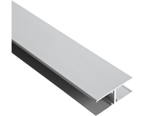 GUTTA Aluminium H-profiel voor 16 mm kanaalplaat, 3000 mm Aluminium afwerkingsprofiel