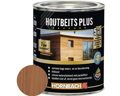 HORNBACH Hybride houtbeits mahonie 750 ml