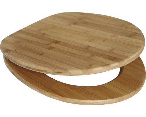 Toiletbril van bamboe