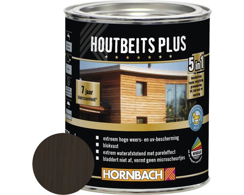 HORNBACH Hybride houtbeits palissander 750 ml