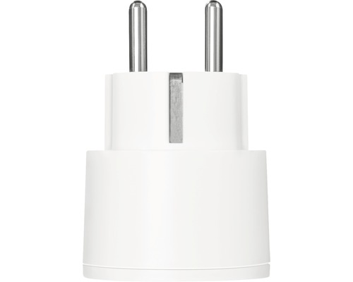 Witte geaarde stekker