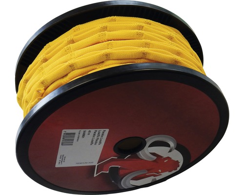 Gele Paracord lijn op een spoel