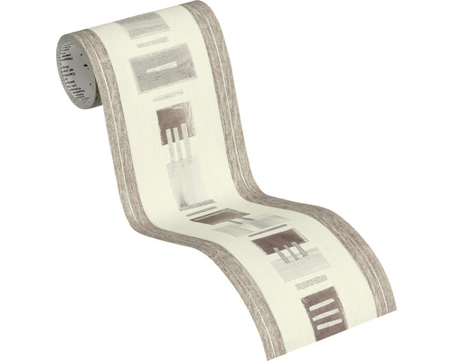 Behangrand met geometrisch patroon