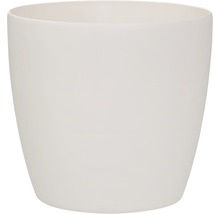 Witte bloempot