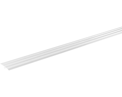 SKANDOR Overgangsprofiel Zilver incl. pluggen 34 mm, 900 mm Profielstrip van kunststof