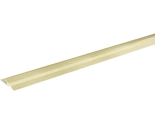 SKANDOR Startprofiel fit-fix Champagne zelfklevend 44 mm, 900 mm Metalen overgangsprofiel voor vloerbedekking