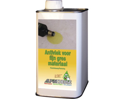 Antivlek voor gres materiaal 1 ltr Antivlek voor gres materiaal 1 ltr