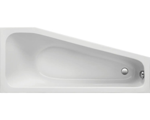 Trapeziumvormig bad van sanitair acryl