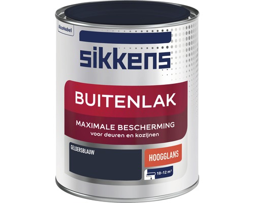 SIKKENS Buitenlak hoogglans geldersblauw 750 ml