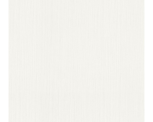 A.S. CRÉATION Vliesbehang 7855-27 Attractive null strepen effen wit Wit glasvezelbehang met fijne structuur