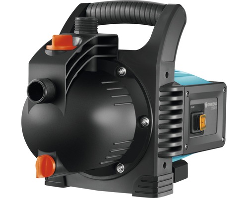 Gardena tuinpomp met handgreep en aansluitingen