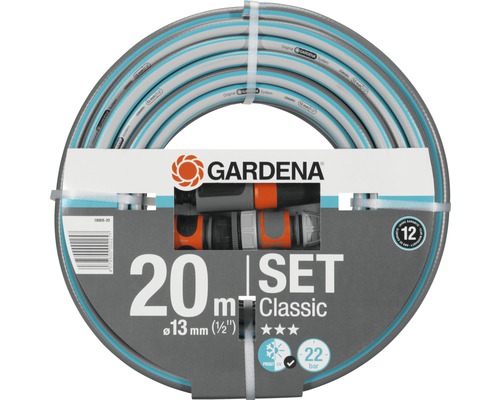 Gardena Classic tuinslangset, 20 meter, 13 millimeter diameter