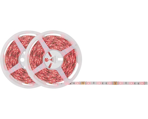 Twee rollen ledstrips op haspels.