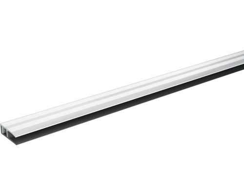 SKANDOR Afsluitprofiel Zilver met onderprofiel 28 mm, 900 mm Aluminium profiel voor diverse toepassingen