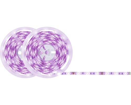 Twee LED-strips op rollen