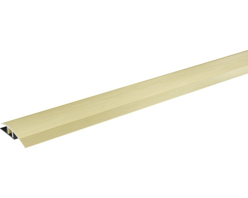 SKANDOR Overgangsprofiel Champagne met onderprofiel 45 mm, 900 mm Aluminium overgangsprofiel voor vloerbedekking