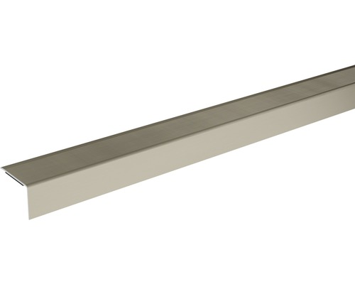 SKANDOR Hoekprofiel Cognac zelfklevend 36 mm, 1350 mm Metalen trapprofiel