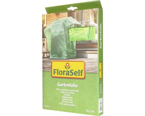 FLORASELF Universeel tuinfolie groen 5x2 m FloraSelf Tuinfolie, 5x2 meter, verpakt
