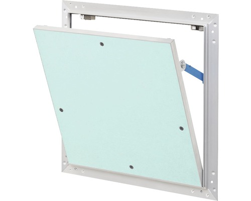 Inspectieluik met gipsplaat en frame