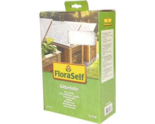 FLORASELF Gewapend folie transparant 3x2 m 100G UV