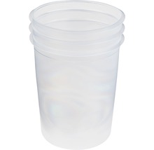 Transparante plastic maatbeker