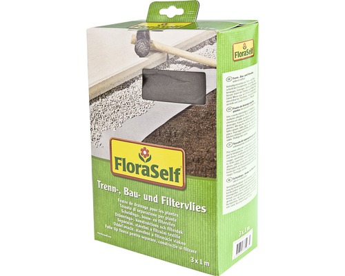 FloraSelf Scheidings-, bouw- en filtervlies 3x1 meter verpakking
