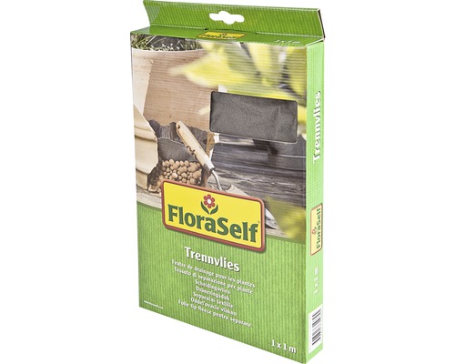 FLORASELF Scheidingsvlies grijs 140g/m² 1x1 m kopen! | HORNBACH