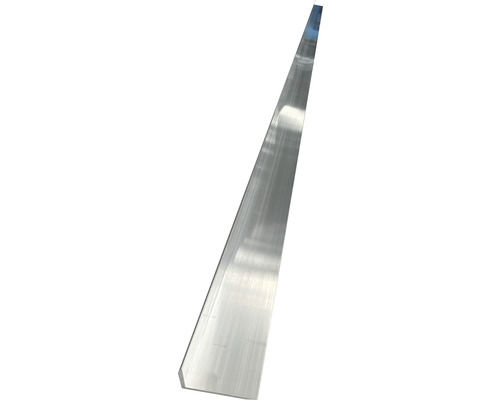 KAISERTHAL Hoekprofiel 50x30x3 mm aluminium blank 200 cm Aluminium hoekprofiel