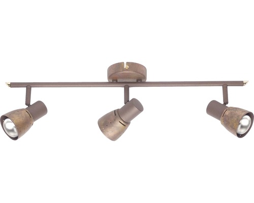 Plafondlamp met drie spots