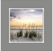 Decoratieve afbeelding met strandmotief in lijst