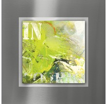 Wanddecoratie met abstract ontwerp in een lijst
