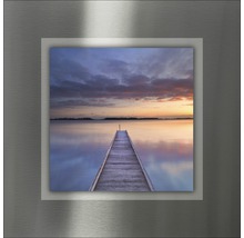 Wanddecoratie met steiger op zeemotief