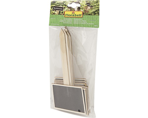 FloraSelf kruidenetiketten set, 10 stuks, voor plantenetikettering