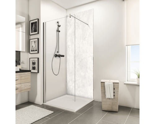 SCHULTE Douche achterwand 100x255 cm marmer wit SCHULTE Douche achterwand 100x255 cm marmer wit