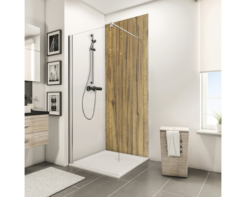 SCHULTE Douche achterwand 100x255 cm eiken SCHULTE Douche achterwand 100x255 cm eiken