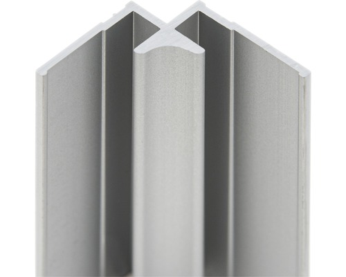 Aluminium profiel voor hoekverbindingen