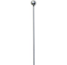 FLORASELF Plantenstok spiraal zilver H 90 cm