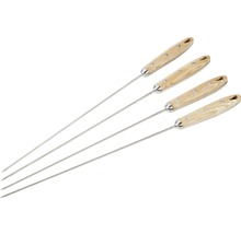 TENNEKER® Barbecue spiesen, RVS, 4 stuks