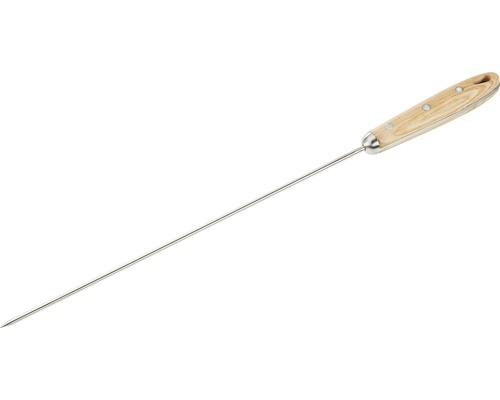 Metaal aanprikbord met houten handvat