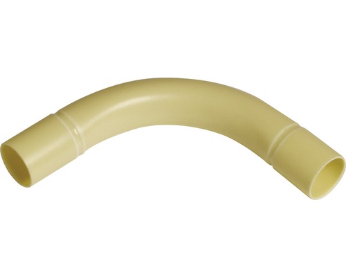 Bocht PVC 20 mm crème 25 stuks Bocht PVC 20 mm crème 25 stuks