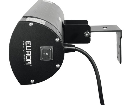 Eurom heater met wandhouder en schakelaar