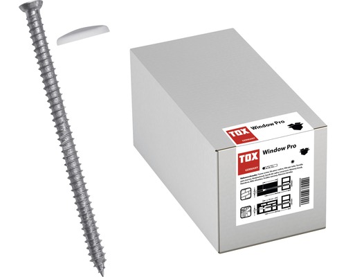 TOX Window Pro vensterschroeven met doos, schroef en plug