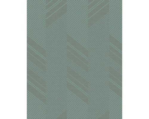 MARBURG Vliesbehang 30803 Montego grafisch groen Behang met zigzagpatroon
