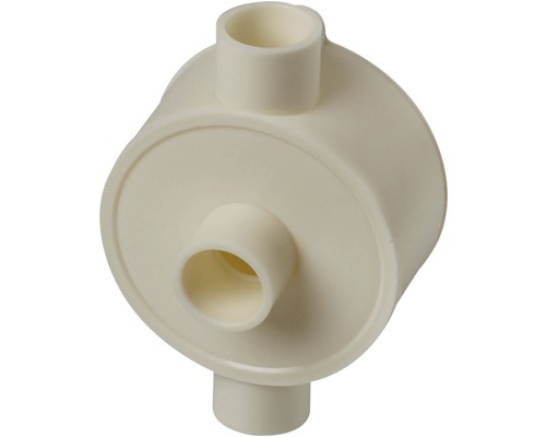 Opbouw treklasdoos doorvoer achterinvoer met deksel 5/8" Opbouw treklasdoos doorvoer achterinvoer met deksel 5/8"